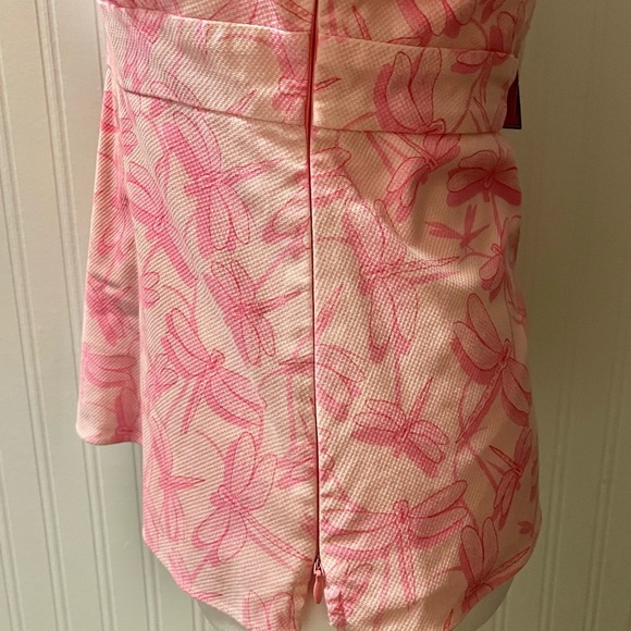 Vineyard Vines Pink Halter Top with Dragonfly Design - Picture 4 of 8